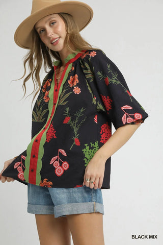 The MIX Floral Blouse