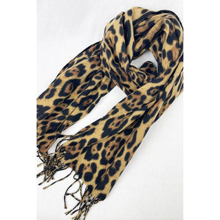 The Leopard Print Long Scarf