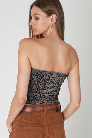 Leopard Tube Top