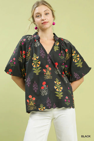 The Autumn Garden Top
