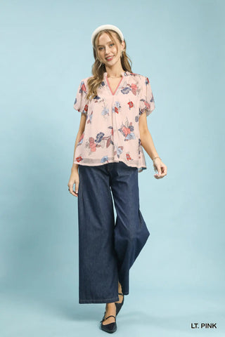 Blushing Petals top
