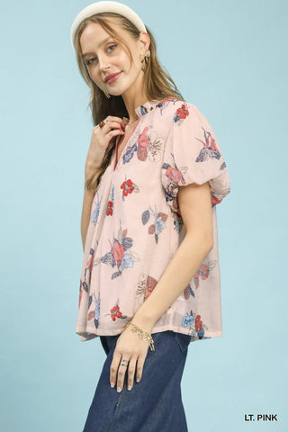 Blushing Petals top