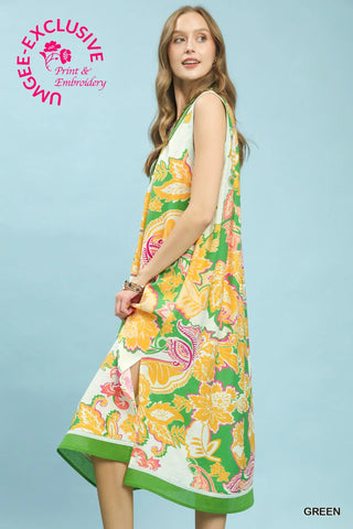Drea Floral Midi Dress