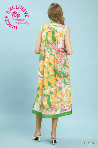 Drea Floral Midi Dress