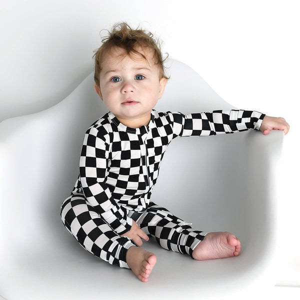 Gigi and Max - Bamboo Baby Pajama Sleepies Little Baby Zip Axel