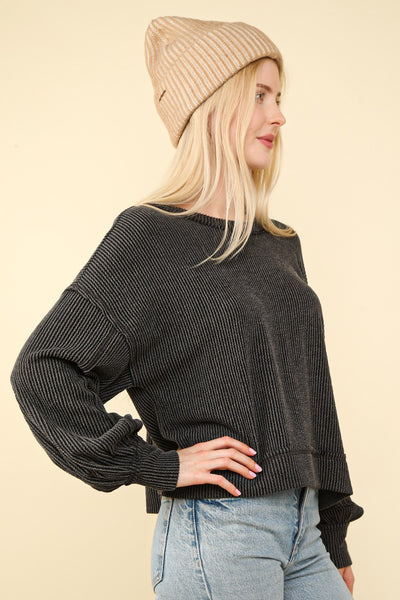 Otto Oversized Ribbed Top