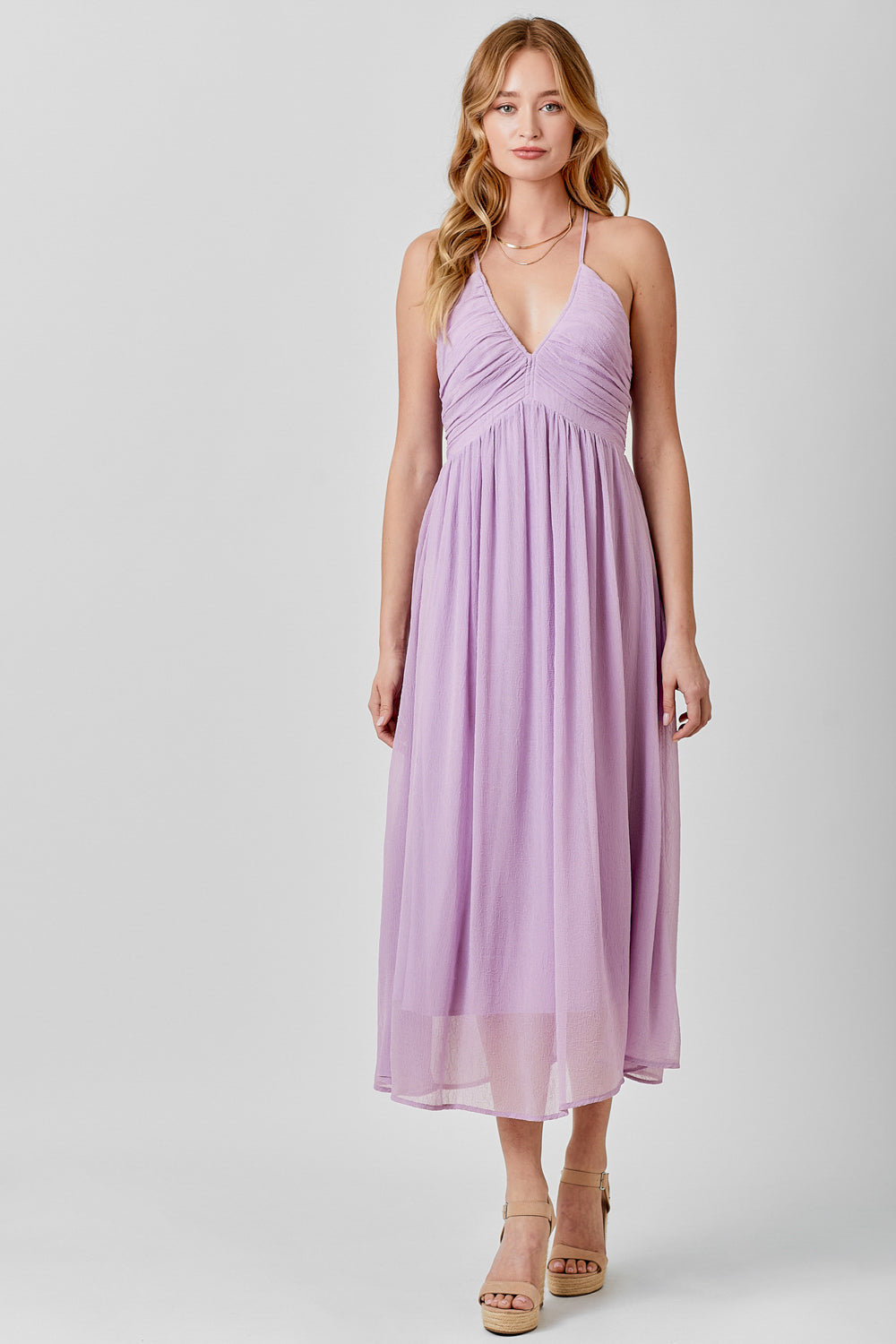 Brianna Pleated Dress