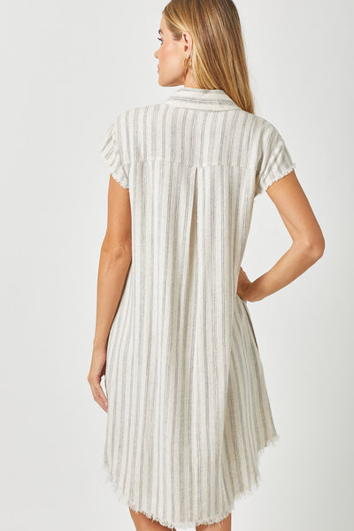 Lori Linen Shirt Dress