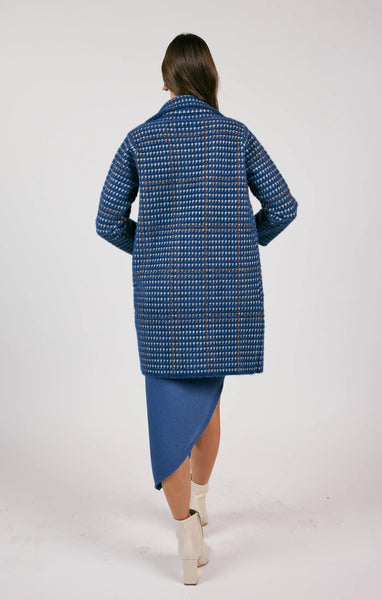 Marceau Houndstooth Coat