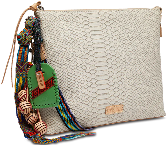 Consuela- Downtown Crossbody Thunderbird Crema Snake