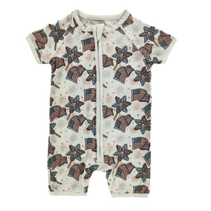 Fourth Celebrations Bamboo Short Romper