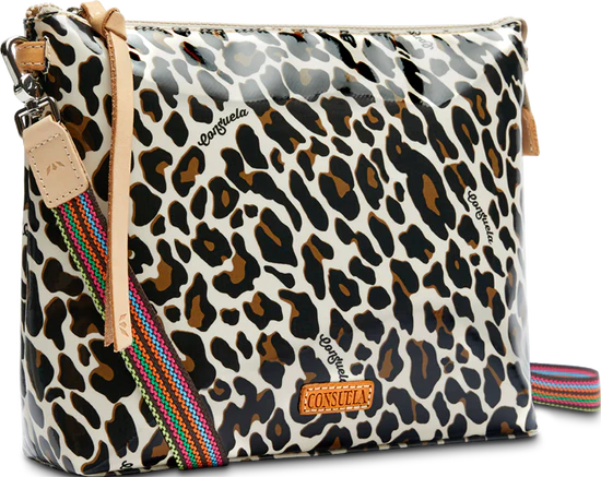 Consuela- Downtown Crossbody Mona Brown Leopard