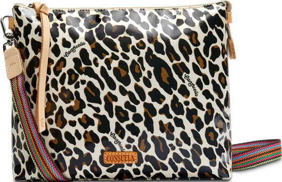 Consuela- Downtown Crossbody Mona Brown Leopard