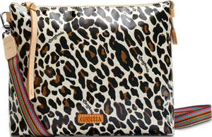 Consuela- Downtown Crossbody Mona Brown Leopard