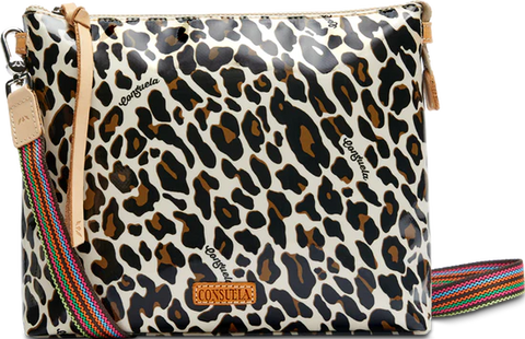 Consuela- Downtown Crossbody Mona Brown Leopard