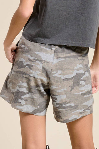 RELAXED FRENCH TERRY SHORTS