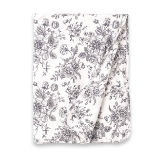 Petale' Baby Girl Bamboo Toile Stroller Blanket