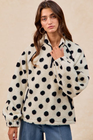 Paige Polka Pullover