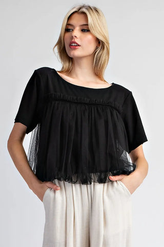 The Tiffany Tulle Top