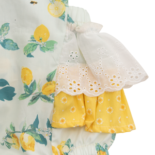 Haute Baby - Haute Baby Lucy's Lemonade Sunsuit for Infants & Toddlers