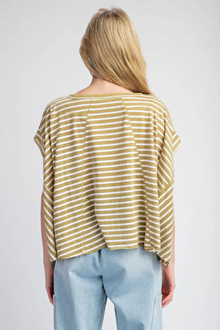 The Camille Stripe Top