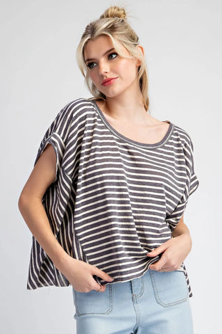 The Camille Stripe Top