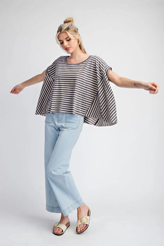 The Camille Stripe Top