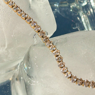 Heirloom Crystal Tennis Bracelet