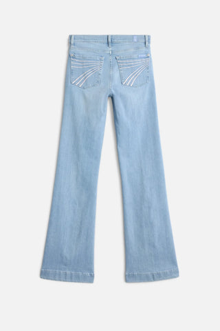 Dojo Slim Illusion- Indigo Bloom- 7 For All Mankind
