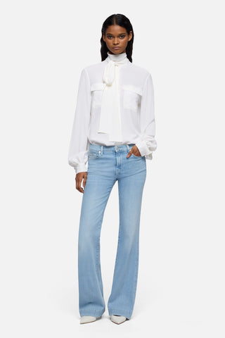 Dojo Slim Illusion- Indigo Bloom- 7 For All Mankind
