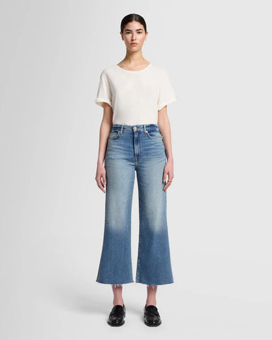 7 For All Mankind- Luxe Vintage Ultra High Rise Cropped Jo