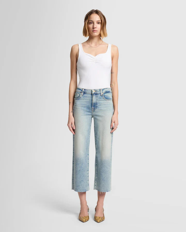 7 For All Mankind- Luxe Vintage Cropped Alexa