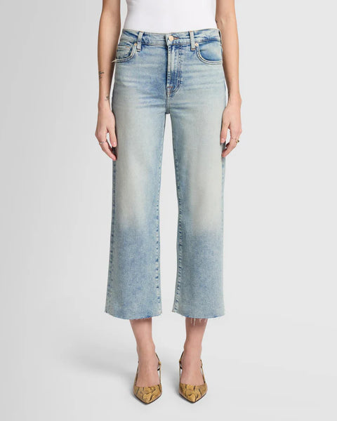 7 For All Mankind- Luxe Vintage Cropped Alexa