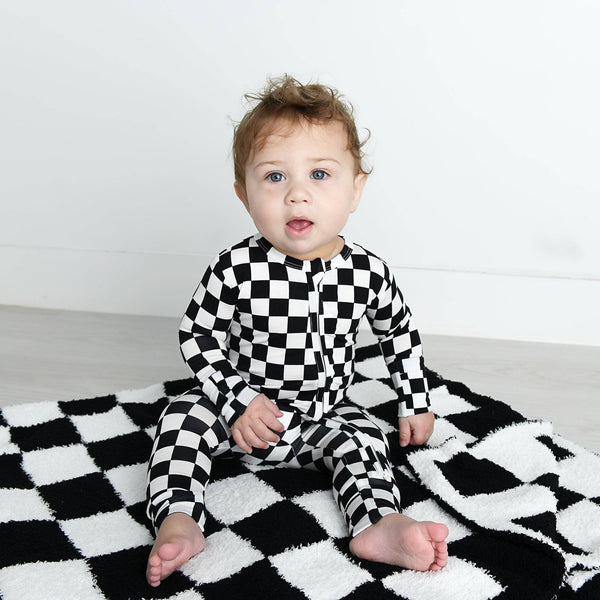 Gigi and Max - Bamboo Baby Pajama Sleepies Little Baby Zip Axel