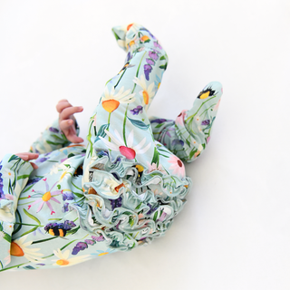 Bumble Ruffle Zip Bamboo Baby Sleepies Little Outfit