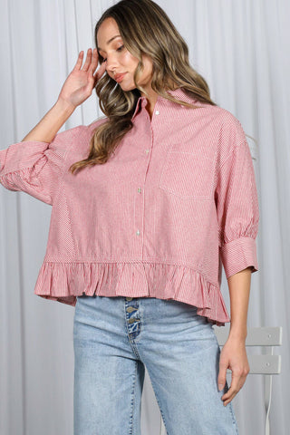 The Charlotte Stripe Top