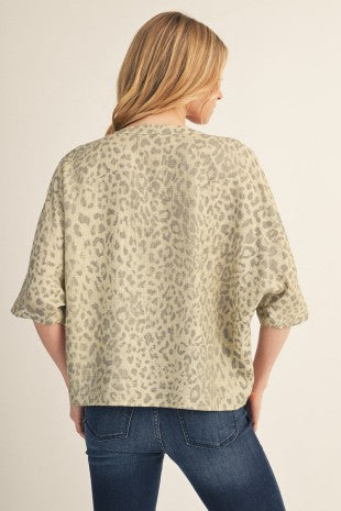 The Leona Leopard Blouse