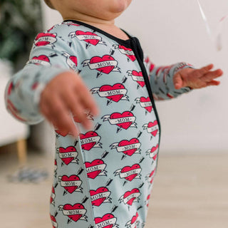 KicKee Pants - Print Convertible Coverall in Mom Tattoo