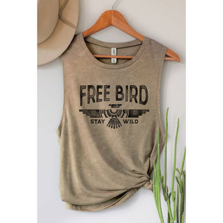 Free Bird Graphic Tank