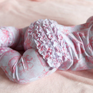 Gigi and Max - Juniper RUFFLE ZIP Easter Floral Bamboo 1-Piece Baby Outfit