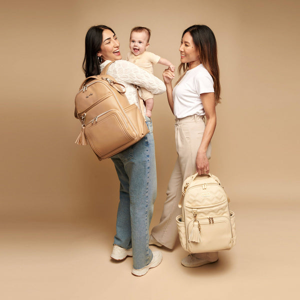 Itzy Ritzy - Chai Latte Boss Plus™ Backpack Diaper Bag