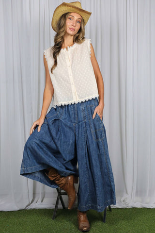 The Pin-Tuck Chambray