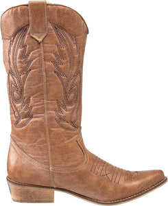 Coconuts by Matisse- Gaucho Western Boot- Tan