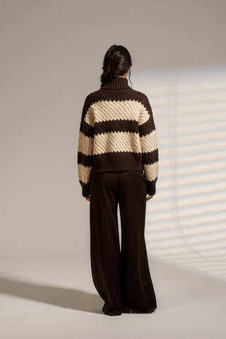 STONES STRIPED CARDIGAN