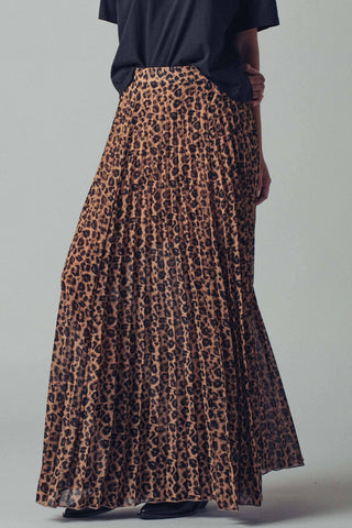 The Delilah Leopard Skirt