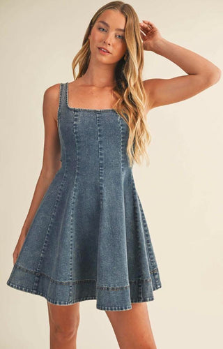 Call Me Darlin Denim Dress