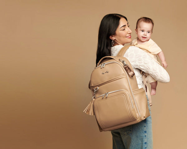 Itzy Ritzy - Chai Latte Boss Plus™ Backpack Diaper Bag