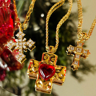 Imperial Cross Necklace