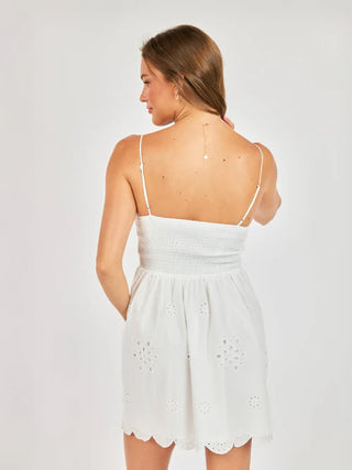 Bloomfield Eyelet Mini Dress
