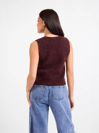 Warm Cider Sweater Vest